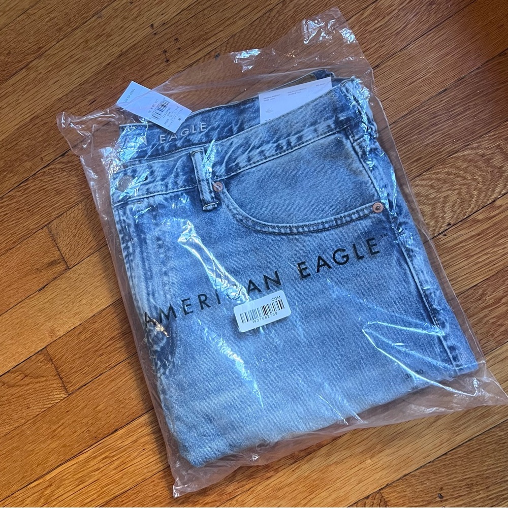 Men’s American Eagle Original Bootcut Faded Light Jeans 38/30 NWT